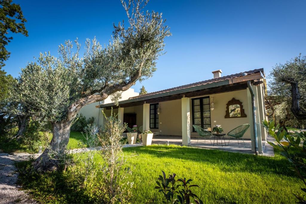 Zahrada ubytování Relais San Baio