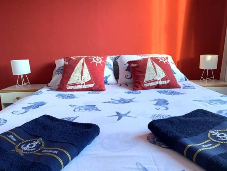 Posteľ alebo postele v izbe v ubytovaní Fresh Apartments Dar Orlic