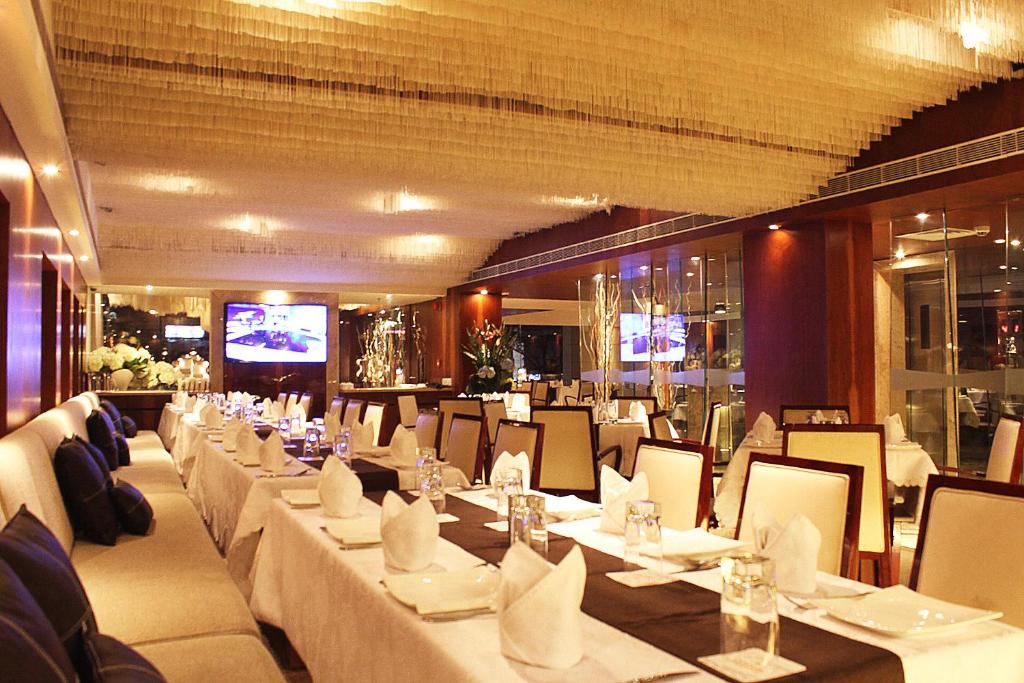 Restaurace v ubytování Celesta - Kolkata