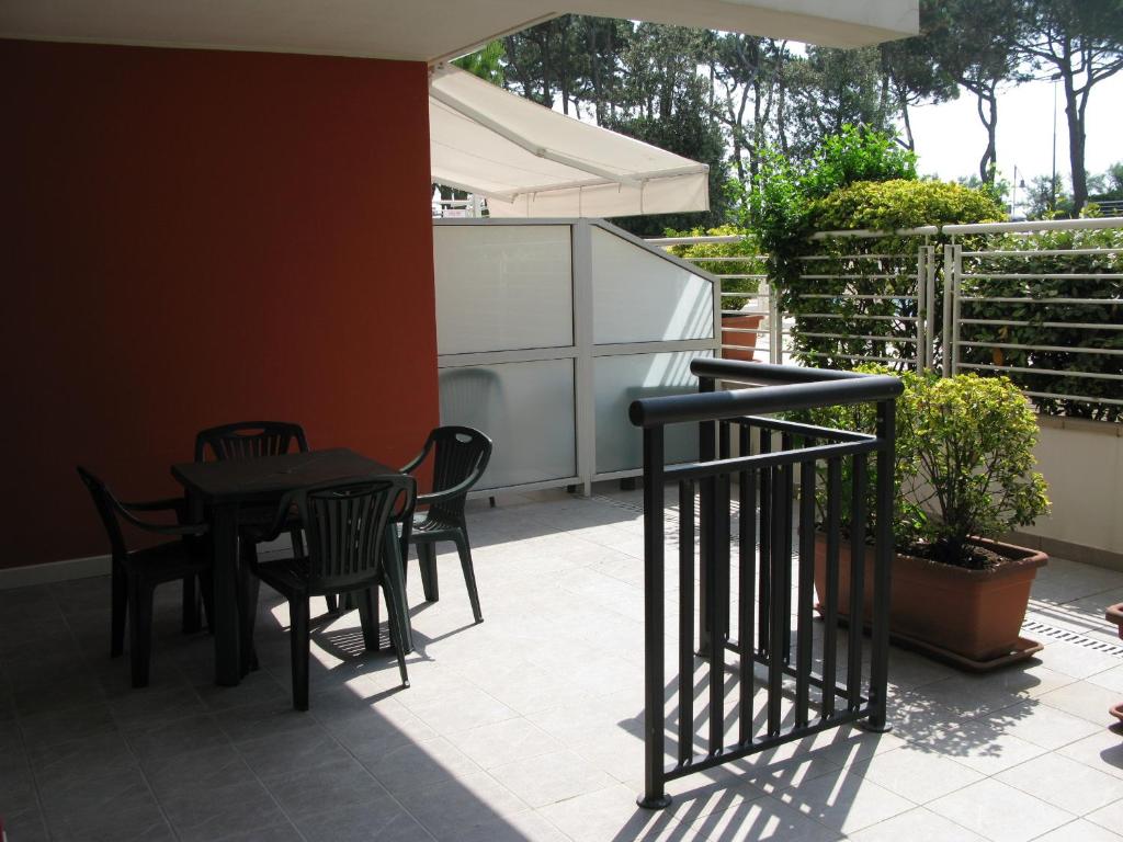 Balkón nebo terasa v ubytování Residence Florida