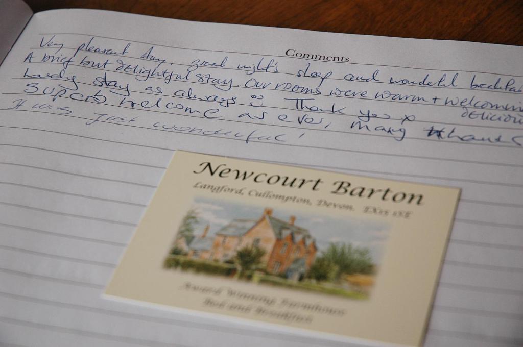 Fotografie z fotogalerie ubytování Newcourt Barton v destinaci Cullompton