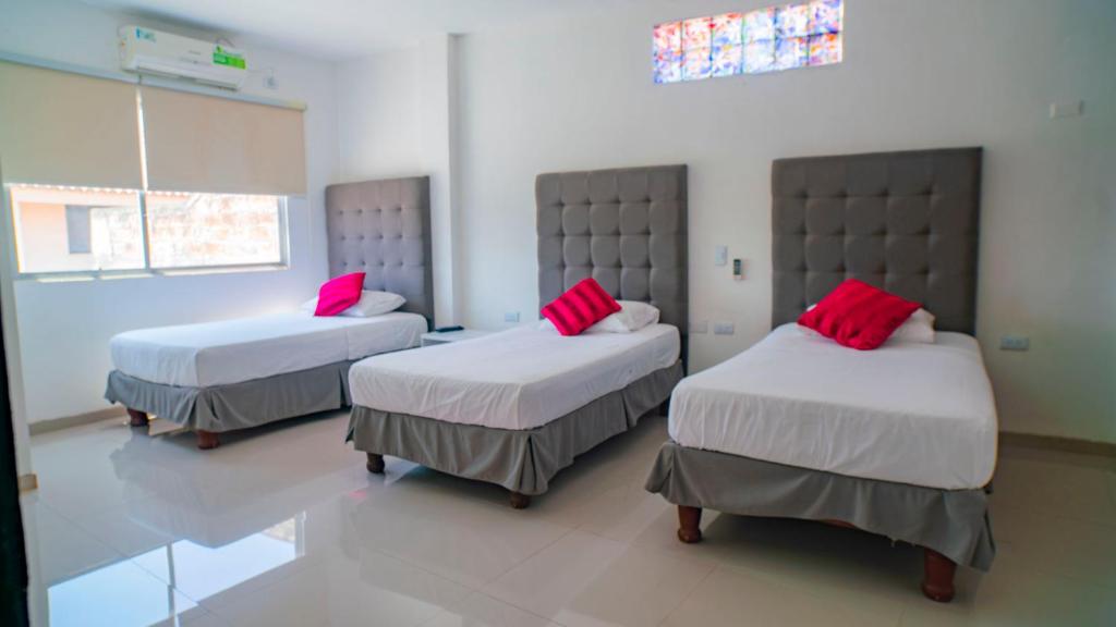 Postel nebo postele na pokoji v ubytování Hotel Boutique Casa Umiña