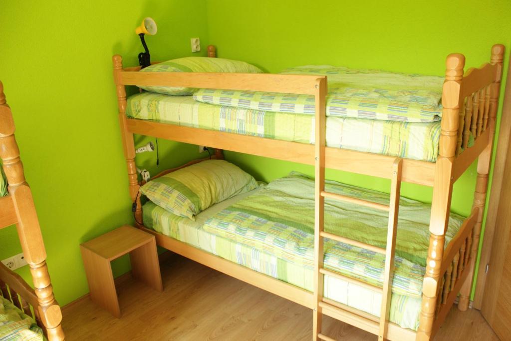 Postel nebo postele na pokoji v ubytování Majdas
