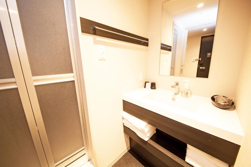 Koupelna v ubytování FP HOTELS South-Namba