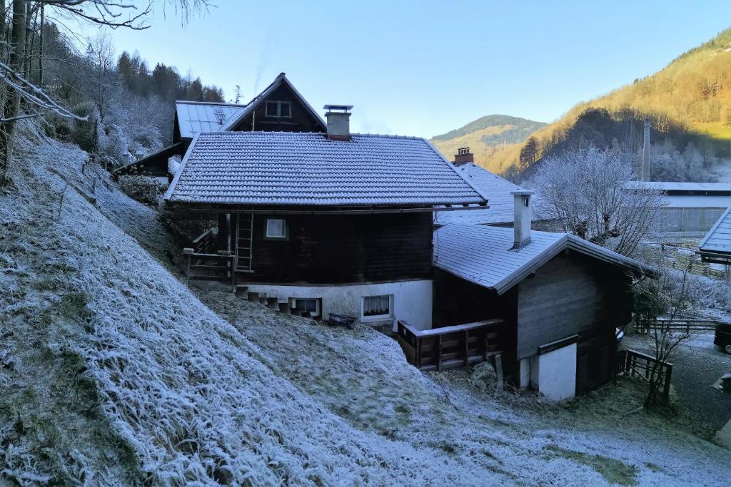 Fotografia z galérie ubytovania Obere Alpenhütte in Lend neben der Salzach v destinácii Lend