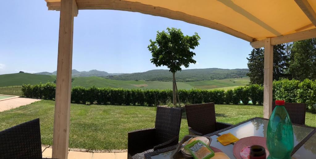 Widok na góry z tego apartamentu
