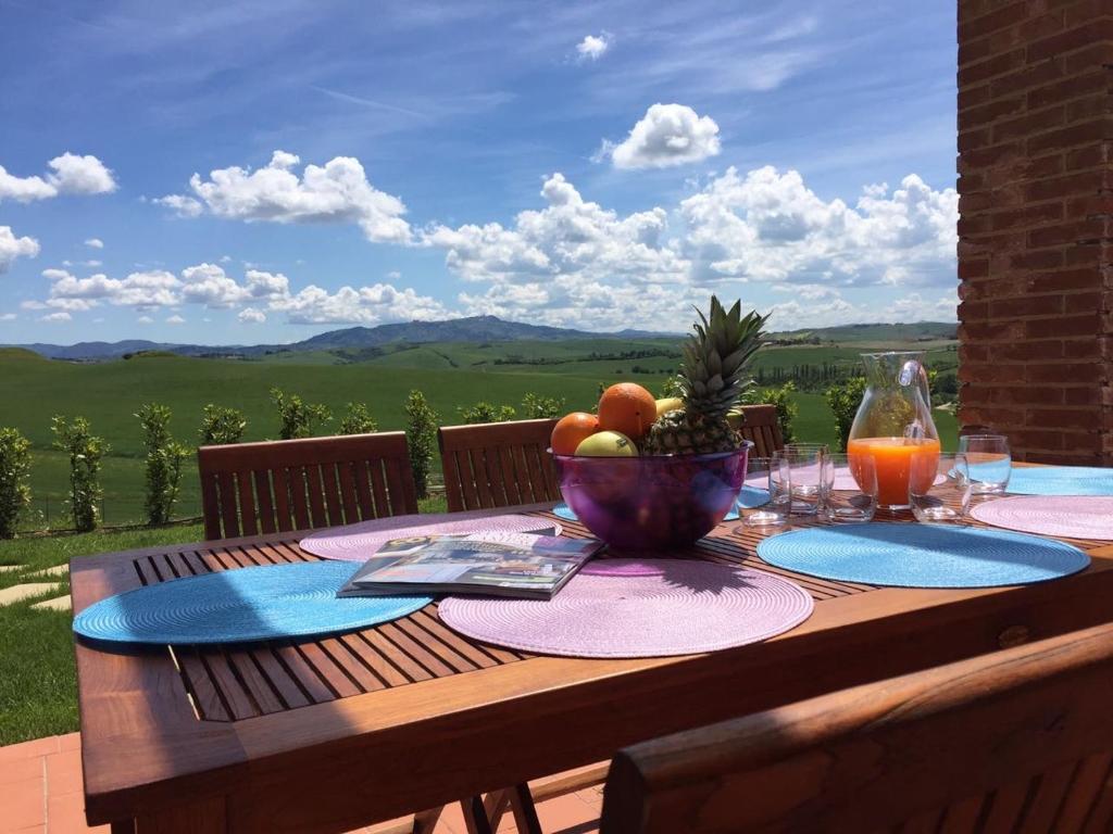 Widok na góry z tego apartamentu