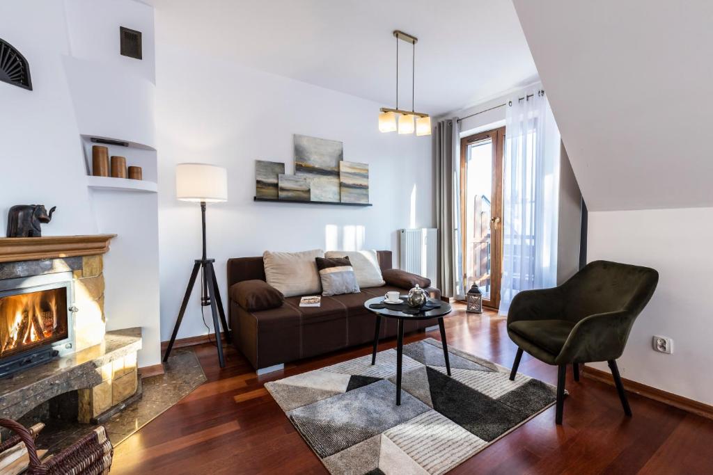 Posedenie v ubytovaní TatryTOP Apartamenty Kaszelewski