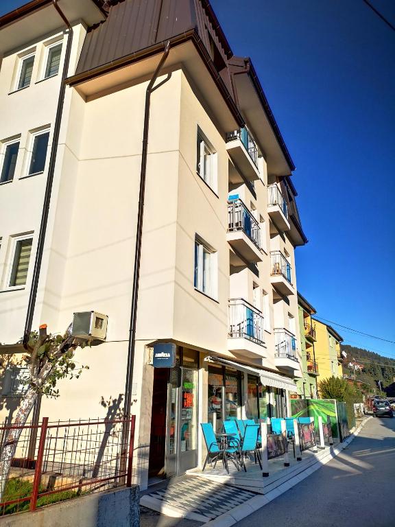 Budova, kde se apartmán nachází