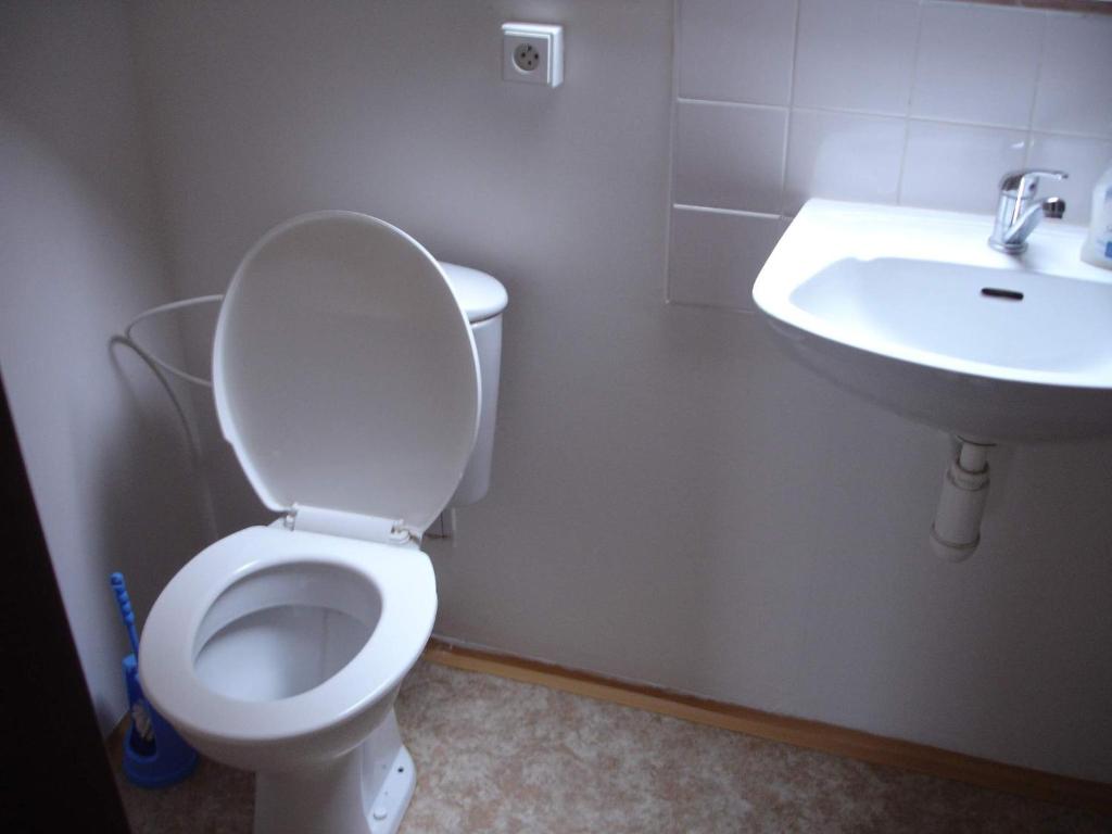 Kúpeľňa v ubytovaní Chata Bucharka