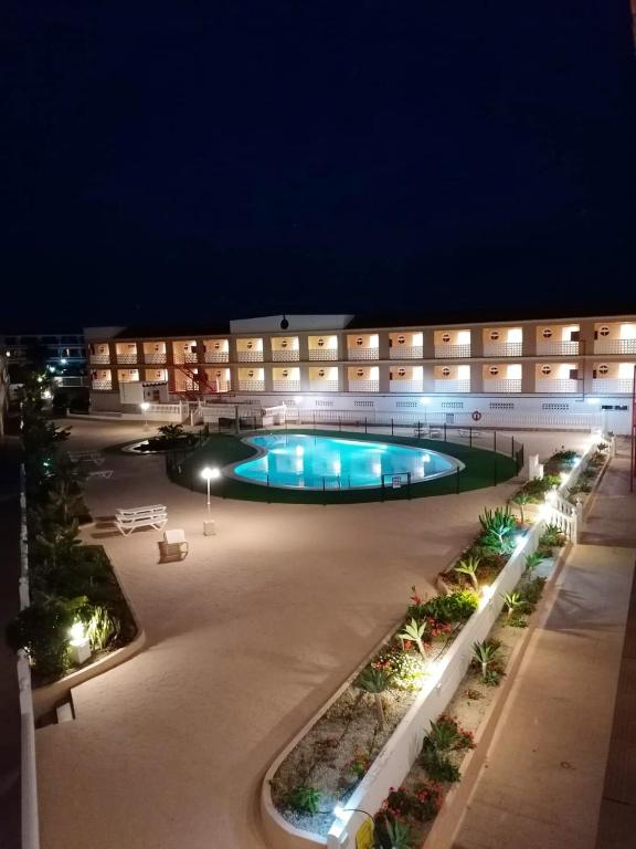 The swimming pool at or close to Charming Studio in Costa del Silencio, 45 m², Near Pool