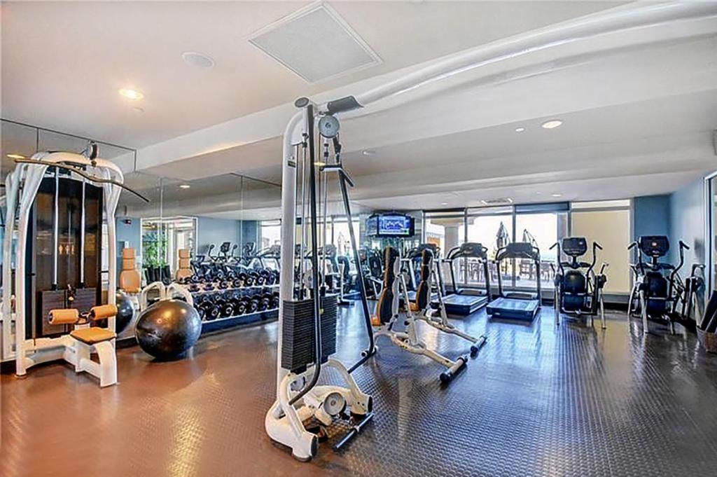 Fitness centrum a/nebo fitness zařízení v ubytování Atlantic Luxury Boutique Hotel & Spa