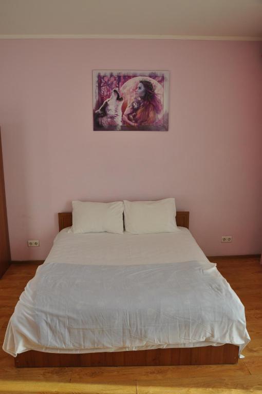 Postel nebo postele na pokoji v ubytování Мотель Карман