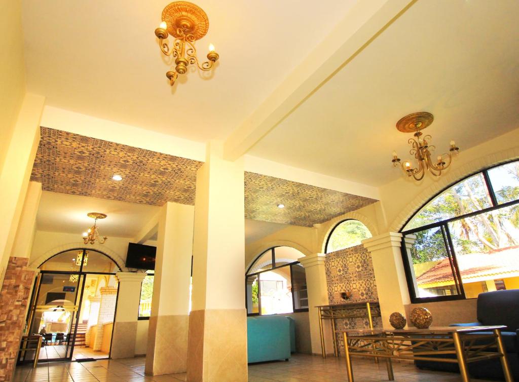 Posezení v ubytování Hotel Gran Palmeiras
