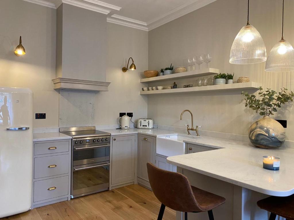 Kuchyň nebo kuchyňský kout v ubytování ch1 boutique stays
