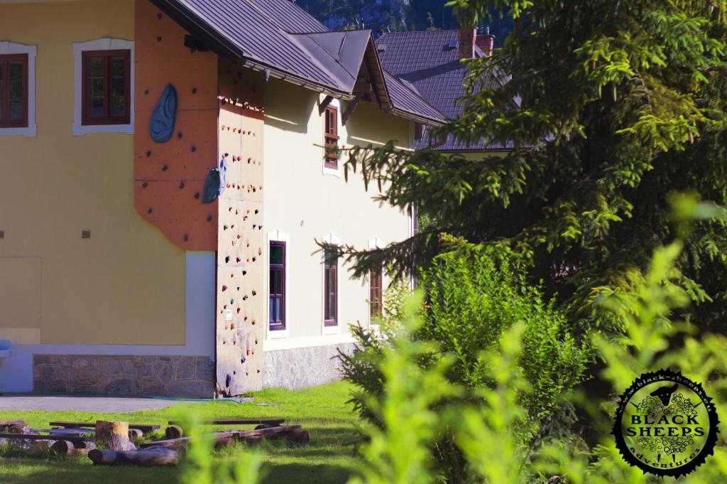 Budova, kde se hostel nachází