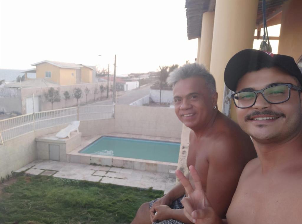 Bazén v ubytování Pousada e Hostel Lua de Tomate nebo v jeho okolí