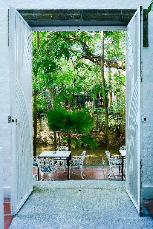 Zahrada ubytování Garlands Del Rio Riverside Boutique Hotel