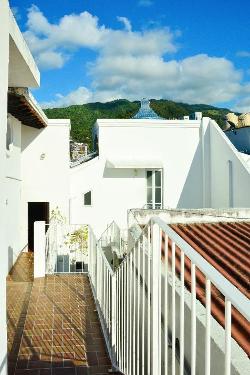 Nespecifikovaný výhled na hory nebo výhled na hory při pohledu z bed and breakfast