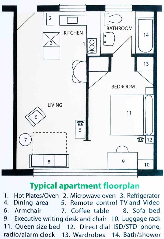 Birches Serviced Apartments - Resim 13