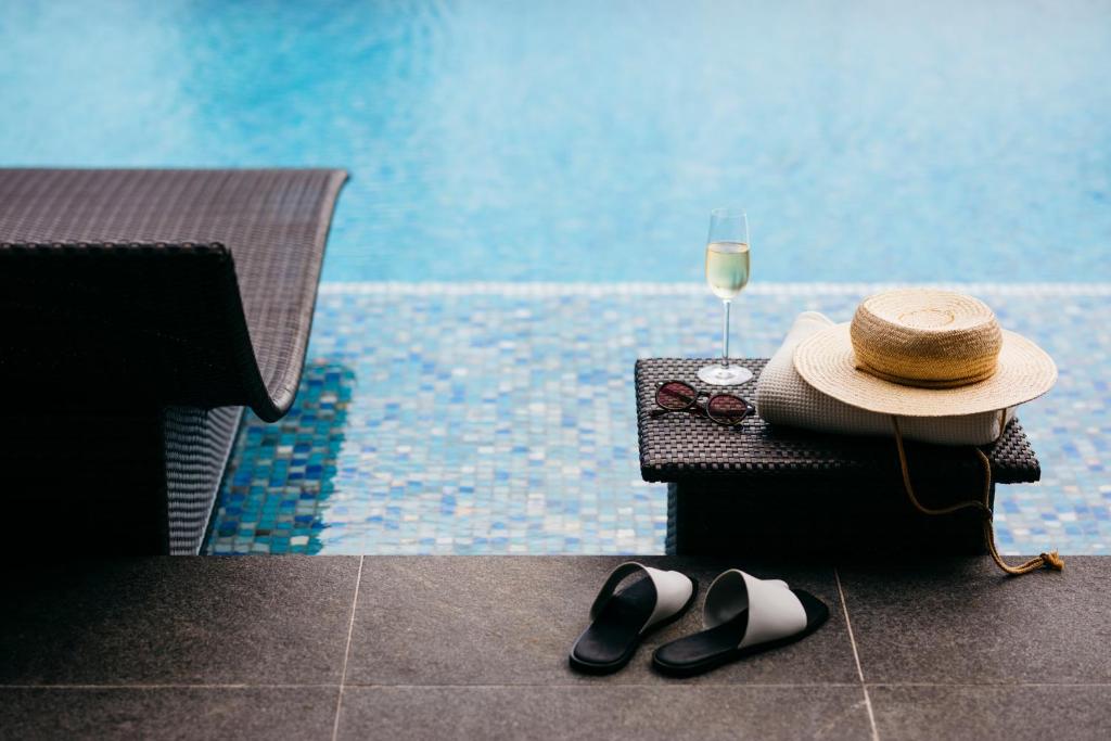 Bazén v ubytování The Clan Hotel Singapore by Far East Hospitality nebo v jeho okolí