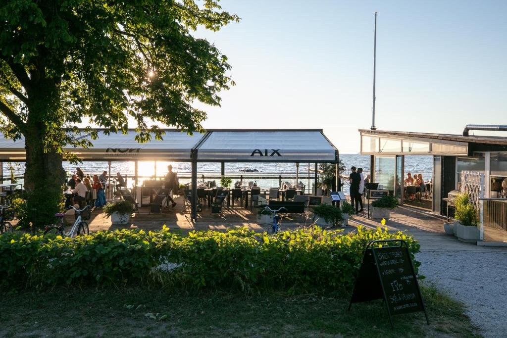 Zahrada ubytování NOVI Resort