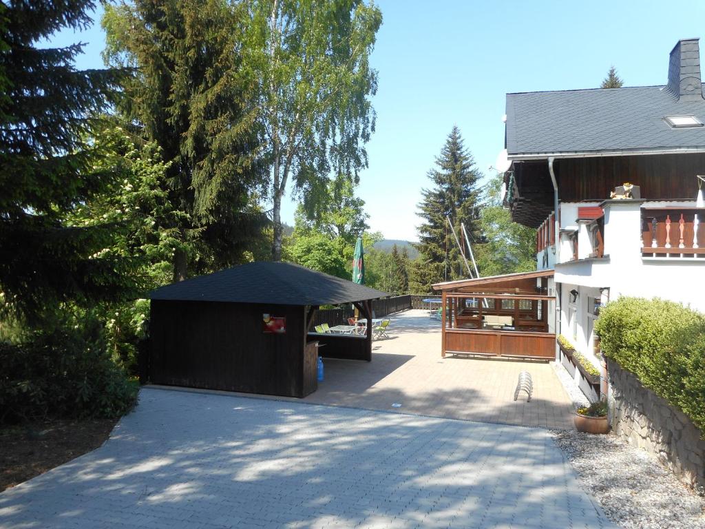 Budova, kde se bed and breakfast nachází
