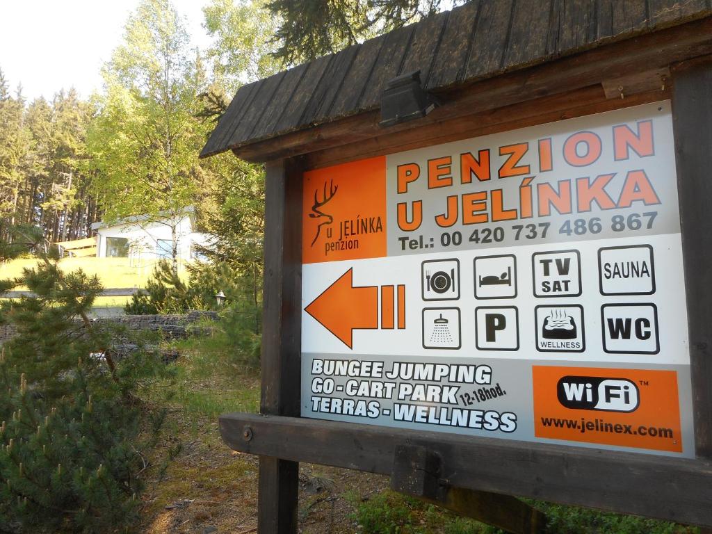 Certifikát, hodnocení, plakát nebo jiný dokument vystavený v ubytování Pension U Jelinka