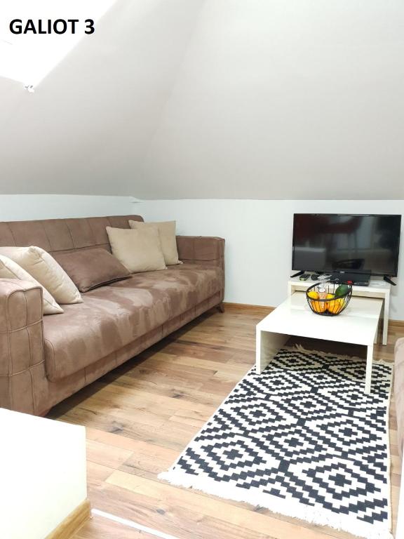 Posezení v ubytování Apartmani Galiot