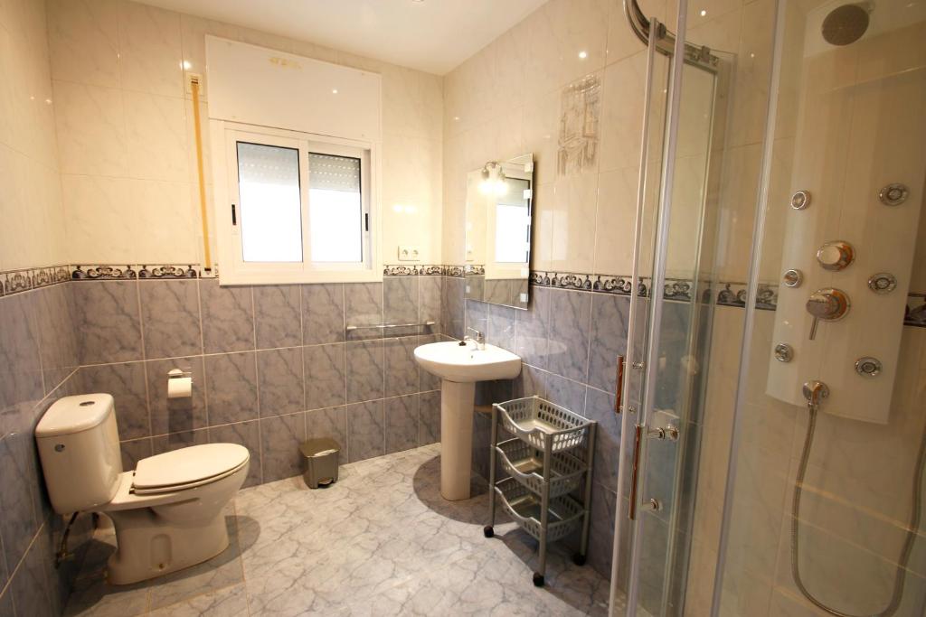 Kúpeľňa v ubytovaní Villa Angelo