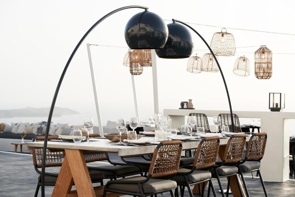 Restaurace v ubytování Astra Suites
