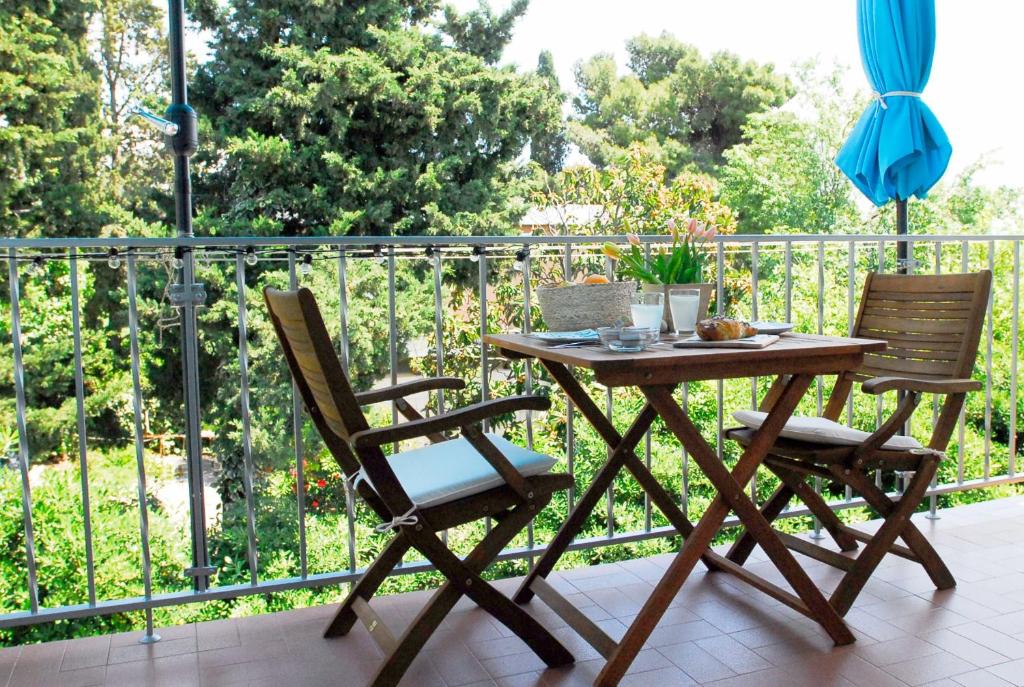 Балкон или терраса в Beachfront Apartment Mala Tereza