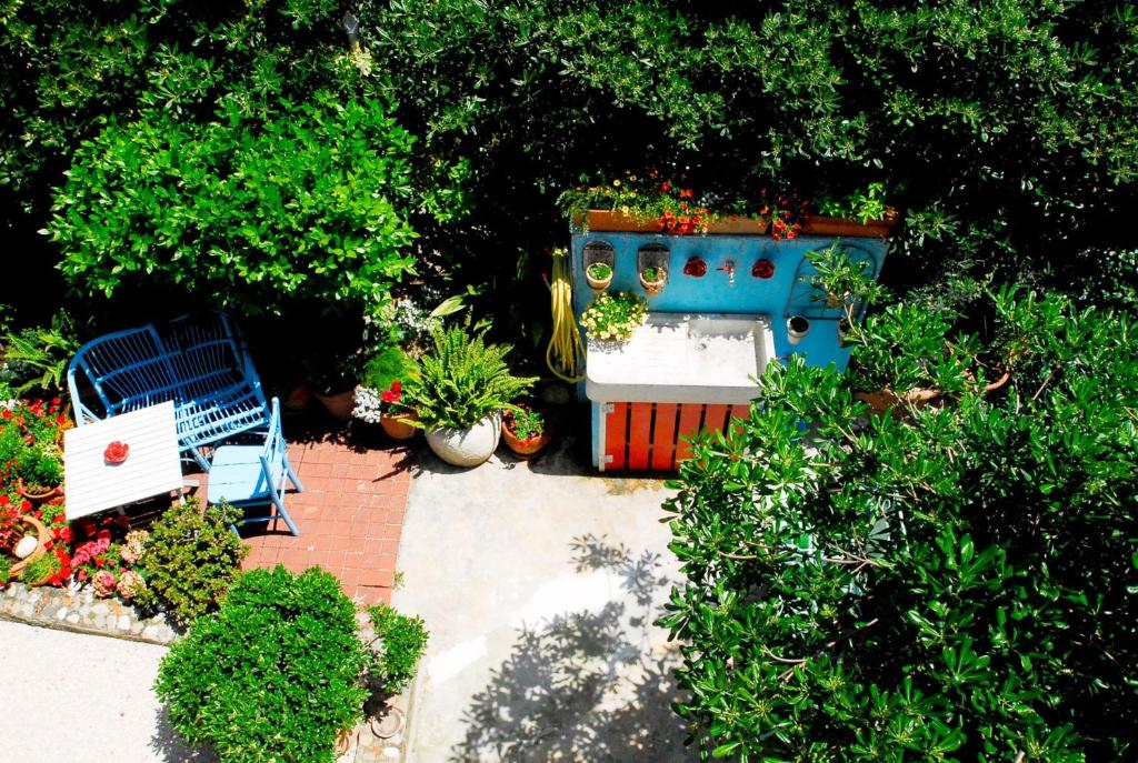 Сад в Beachfront Apartment Mala Tereza