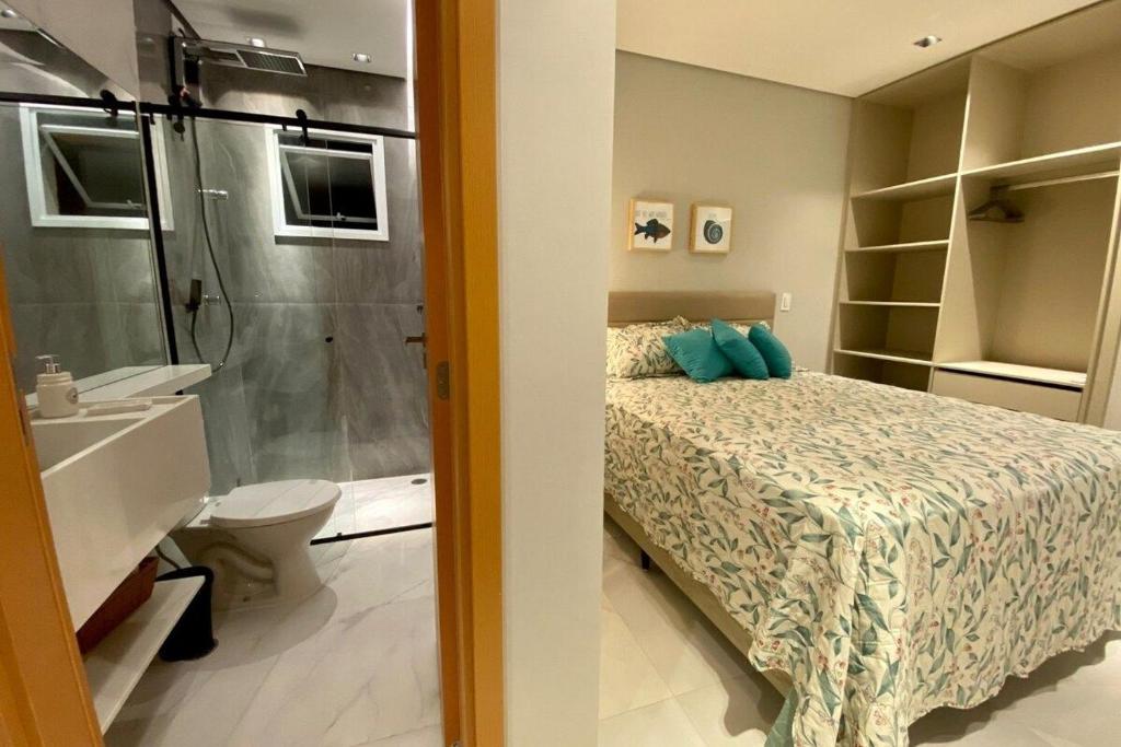  Apto Luxo C/ Vista Mar no Centro de Ubatuba