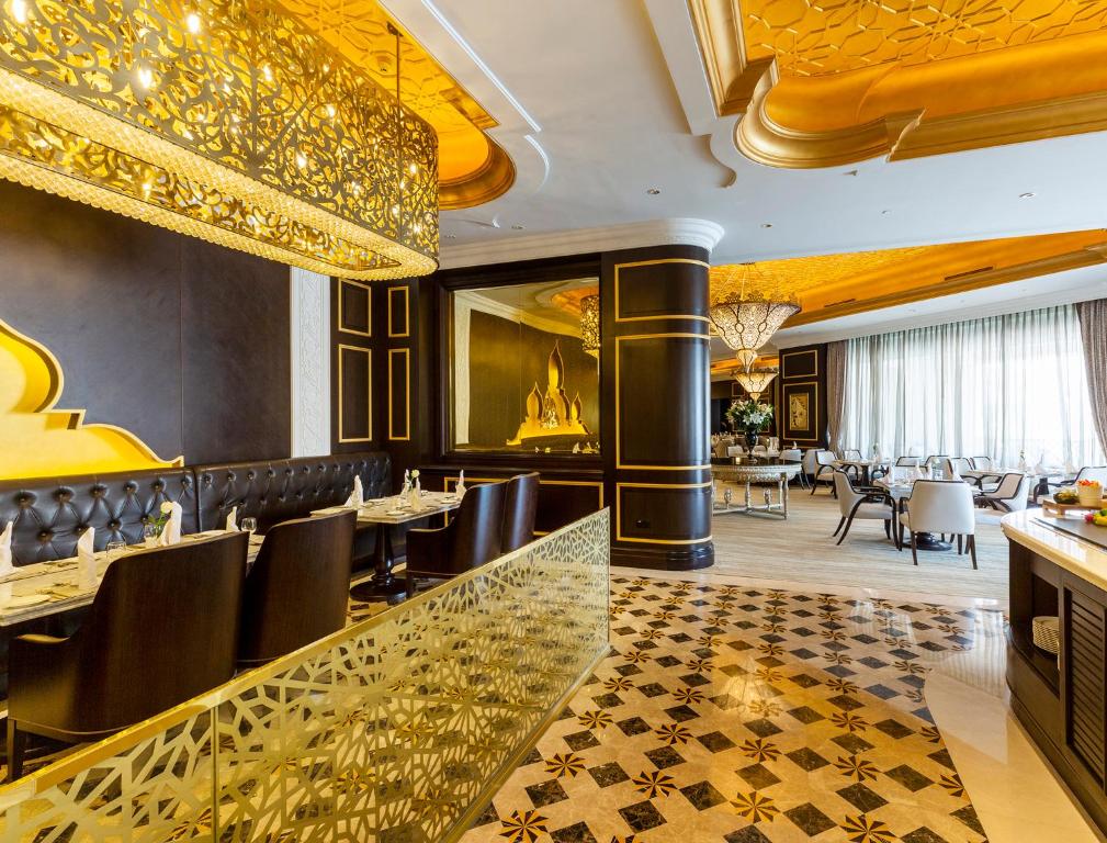 Posezení v ubytování Ezdan Palace Hotel