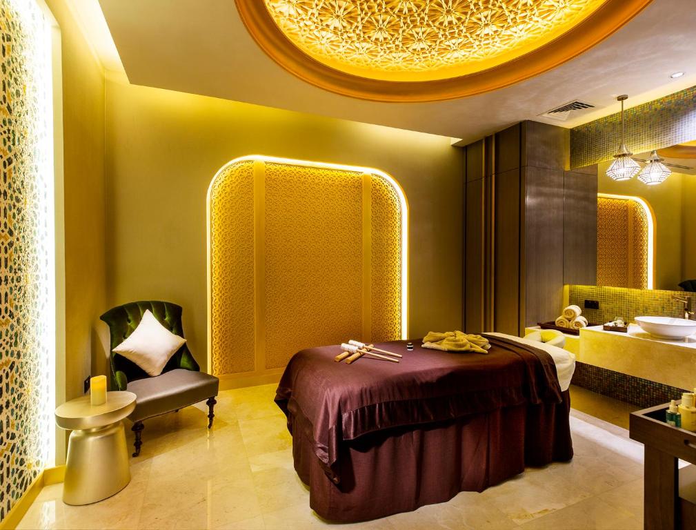 Posezení v ubytování Ezdan Palace Hotel