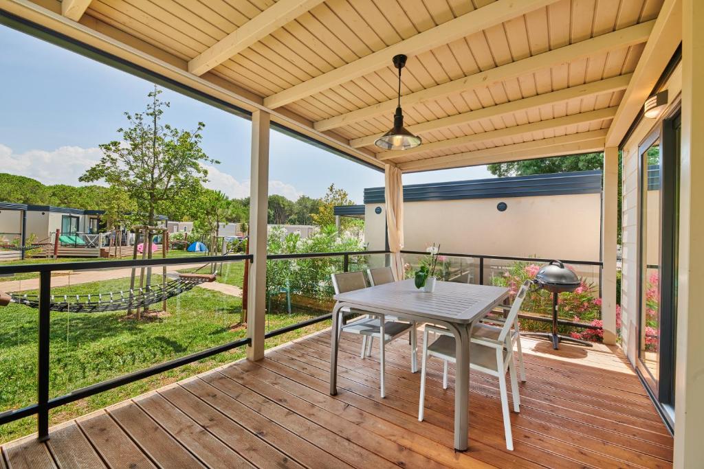 Zahrada ubytování Camping Stella Maris Mobile Homes