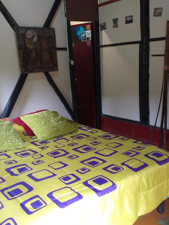 Postel nebo postele na pokoji v ubytování Claro de Luna