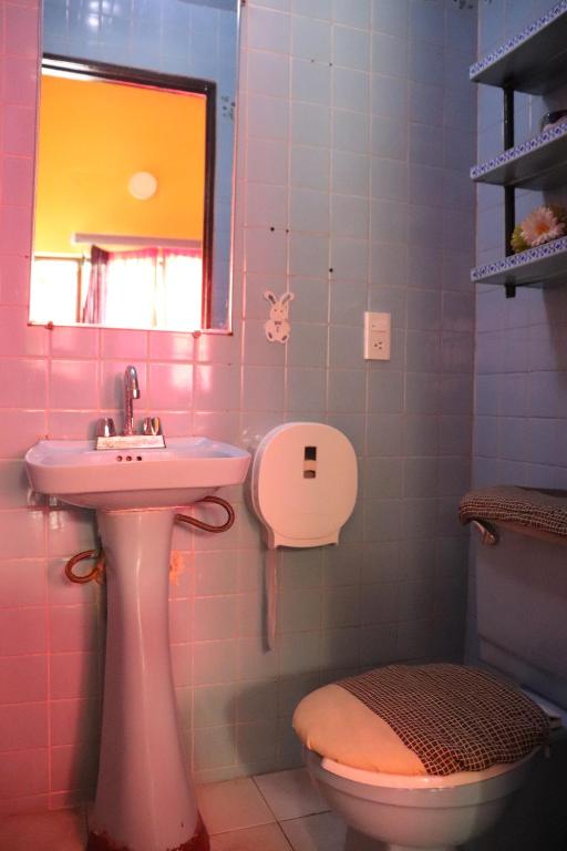Koupelna v ubytování Hostel Casa Zalaoui