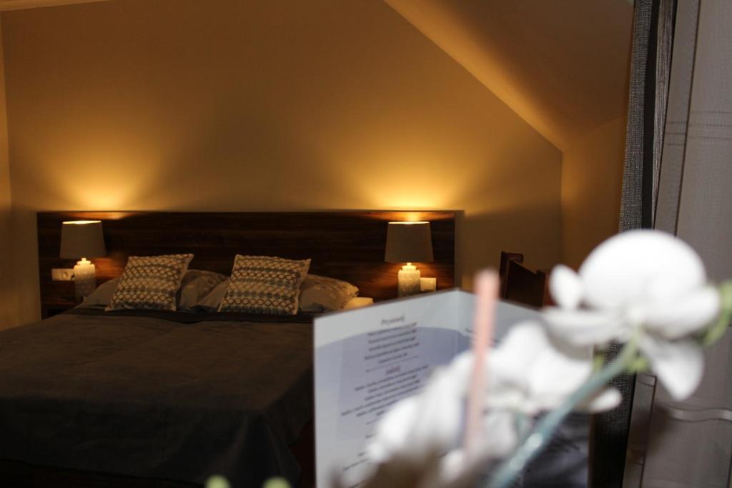 Posteľ alebo postele v izbe v ubytovaní PIANO CAFE b&b