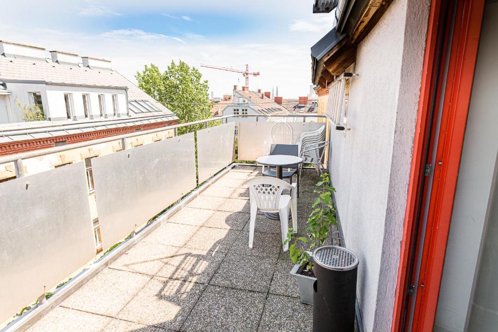 Un balcón o terraza de Hotel Korotan