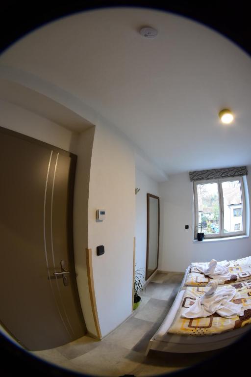 Postel nebo postele na pokoji v ubytování Element