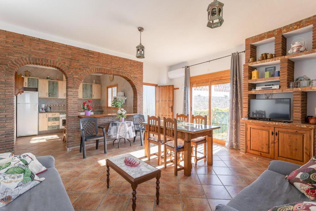 Kuchyň nebo kuchyňský kout v ubytování Casa rural Villena