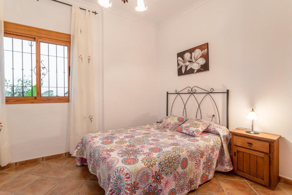Postel nebo postele na pokoji v ubytování Casa rural Villena
