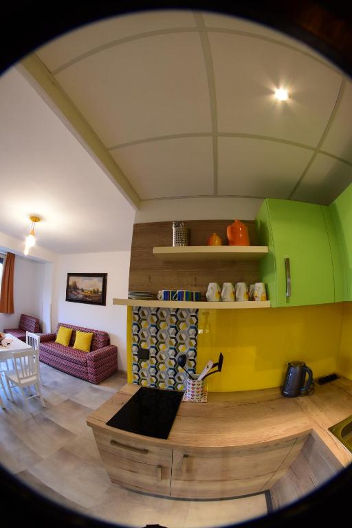 Postel nebo postele na pokoji v ubytování Element