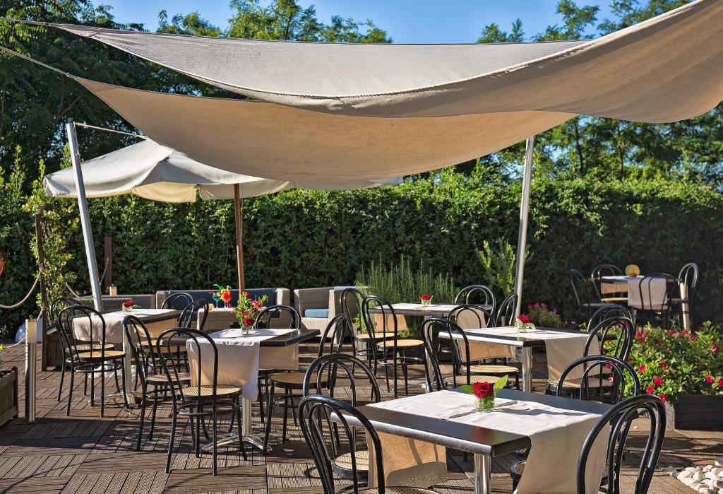 LH Hotel Excel Roma Montemario室外花園