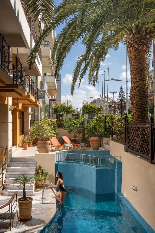 Bazén v ubytování Hotel Brascos nebo v jeho okolí