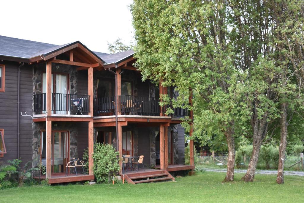 Zahrada ubytování Terra Newen Pucon Family Suites
