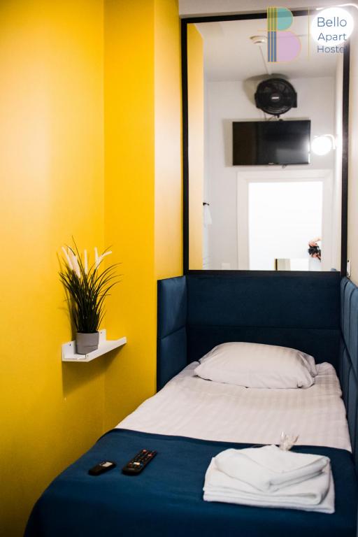 Postel nebo postele na pokoji v ubytování Bello ApartHostel Private Rooms