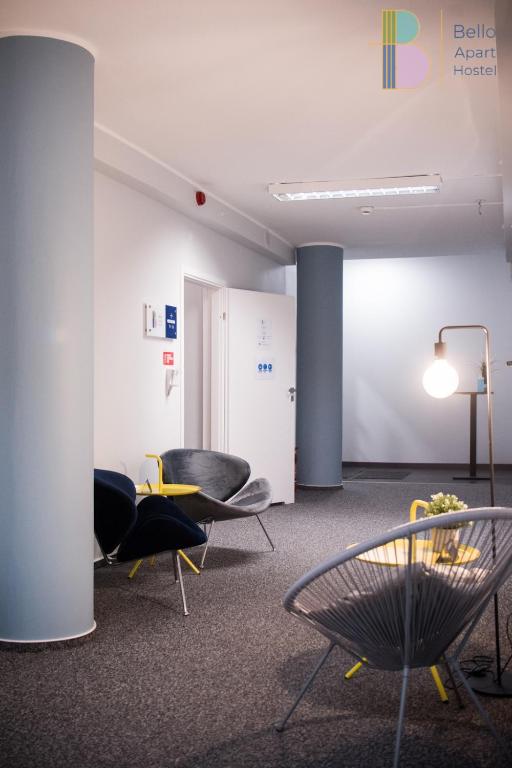 Posezení v ubytování Bello ApartHostel Private Rooms